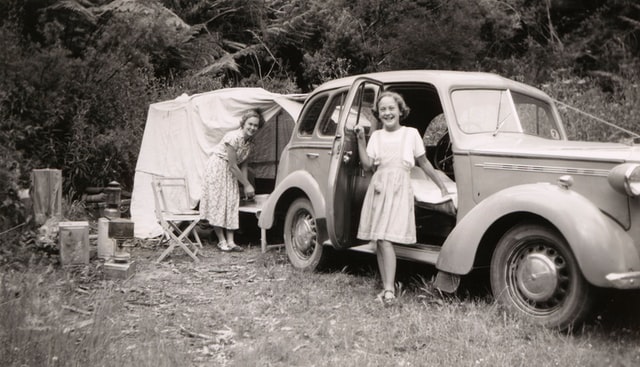 vintage family car